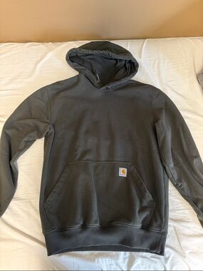 Carhartt Olive Green Rain Defender Hoodie Small